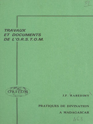 cover image of Pratiques de divination à Madagascar